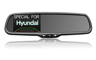 3.5 inch rearview mirror monitor For Hyundai,AK-035LA07